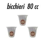 LA BOTTEGA DEI CENTO CAFFE - BICCH. PLAST 80 CC - 50 PZ